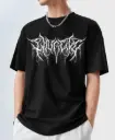 Black oversized trending t-shirt